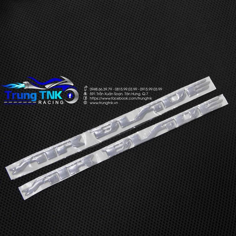 Tem chữ nổi Air Blade các đời.