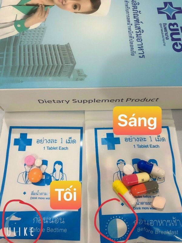 (TẶNG 6v detox ban đêm)_ Giảm Cân VIP 9 Yanhee giảm mạnh [Liệu Trình 1 Tuần]