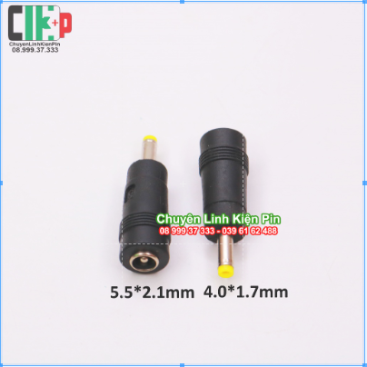 [ Chui vàng ] Jack chuyển nguồn DC 5.5*2.1 sang 4.0*1.7mm ( CLKP )