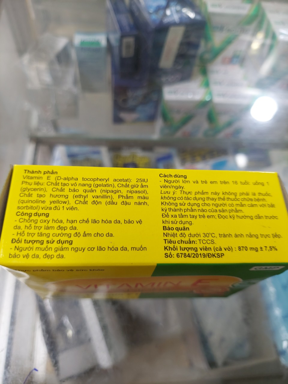 Vitamin E Abipha hộp 30 viên