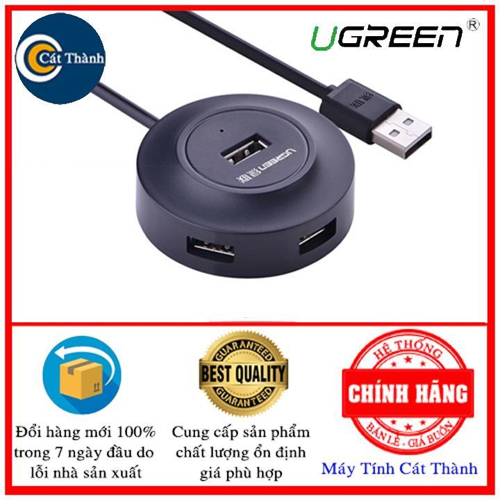 Hub USB 2.0 4 cổng tốc độ cao UGREEN CR106 - 20277