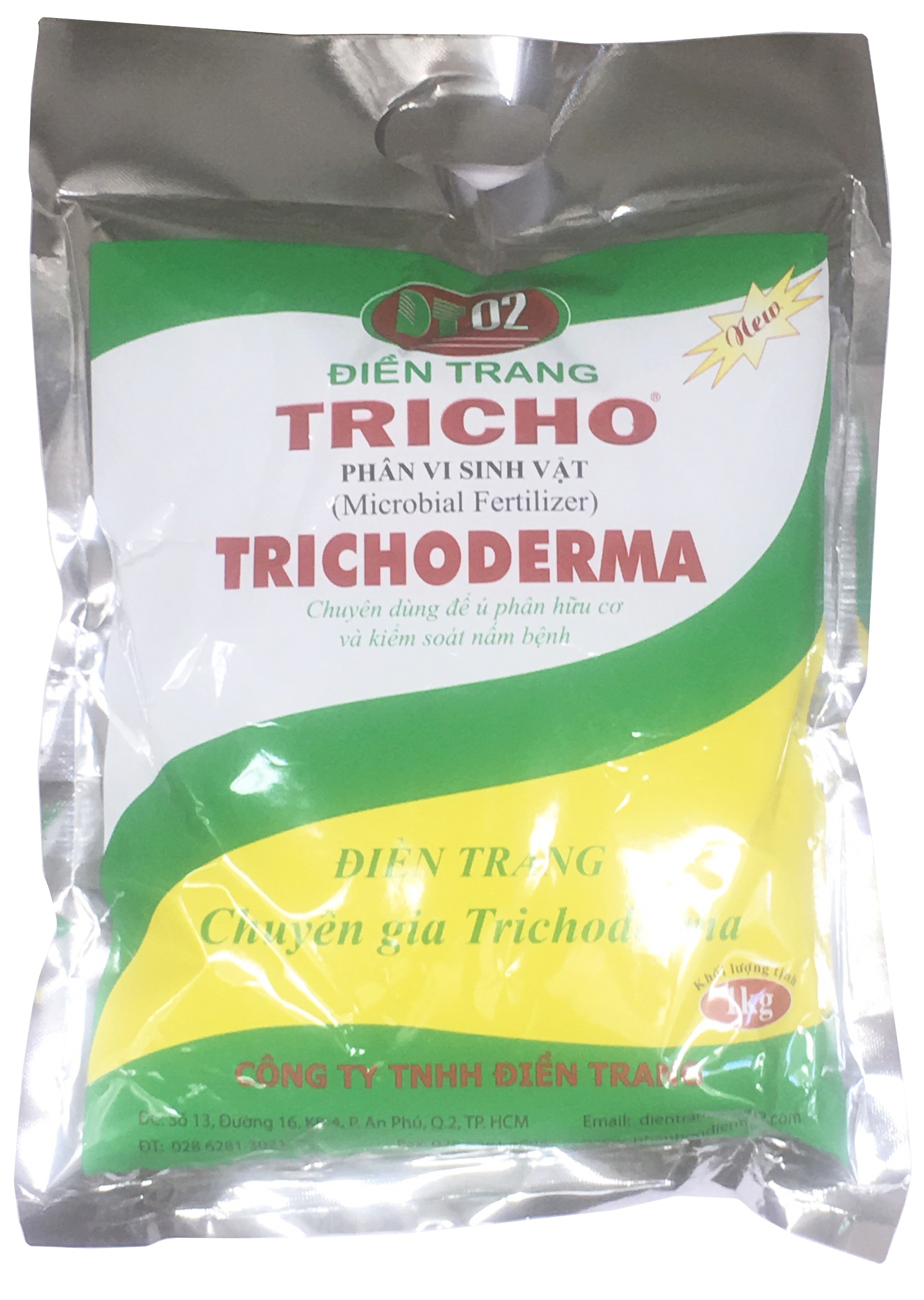 Gói 1KG - Phân TRICHODERMA Điền Trang
