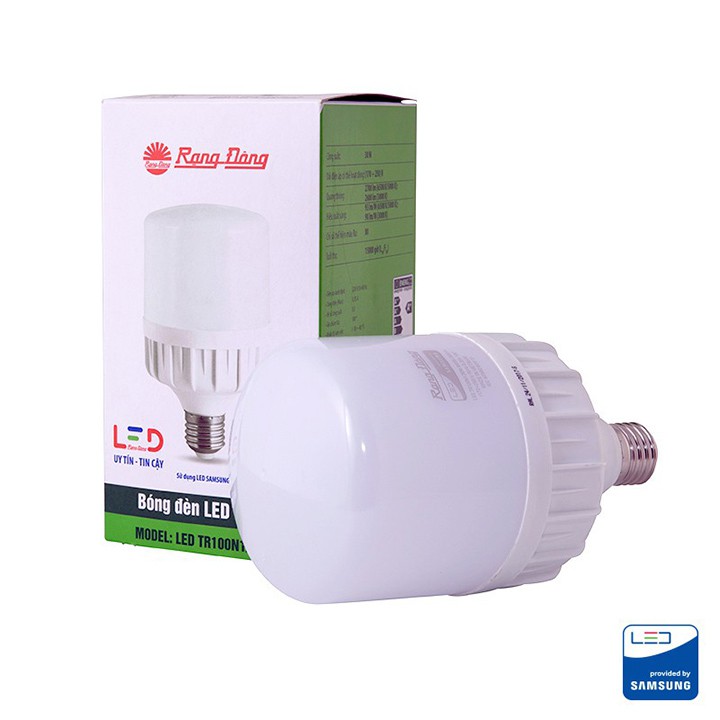 Bóng đèn Led RẠNG ĐÔNG 5W 9W 20W 30W 40W