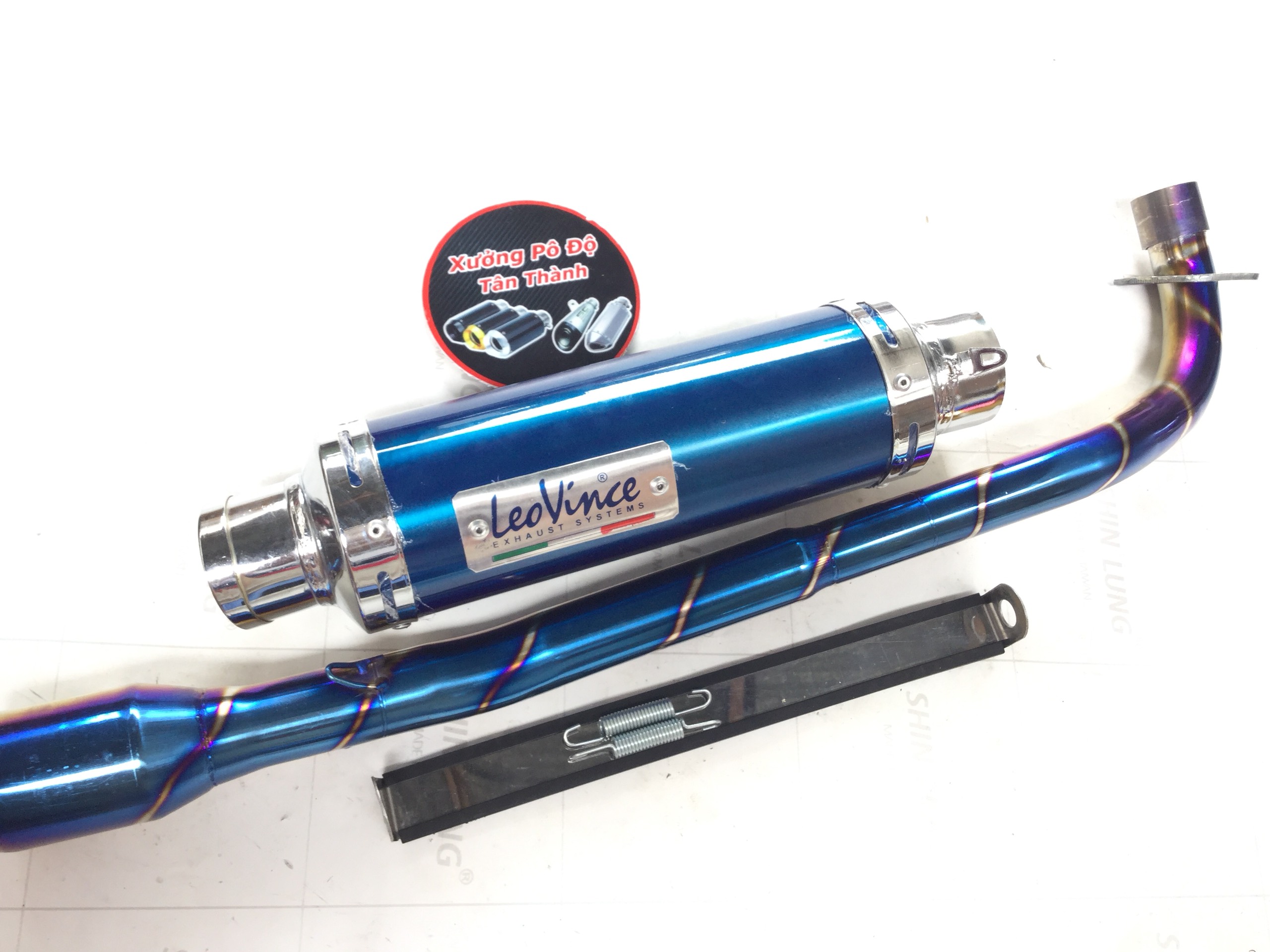 Bộ pô leovince xanh full cổ titan wave 50 - 100, cup, dream, 67, axelo, exciter 50cc,...,Sản Phẩm Chất Lượng, Gian Hàng Uy Tín, Giá Cả Cực Tốt, Mua Ngay.