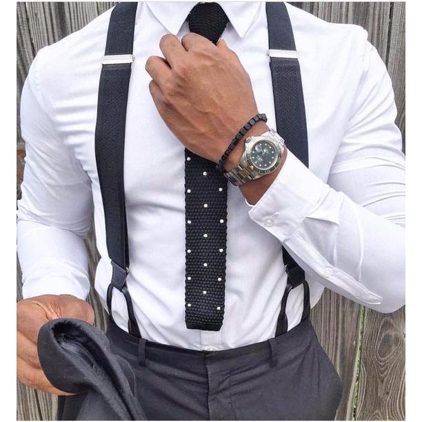 High quality Y-belt for men - 3.5cm giangpkc bib pants