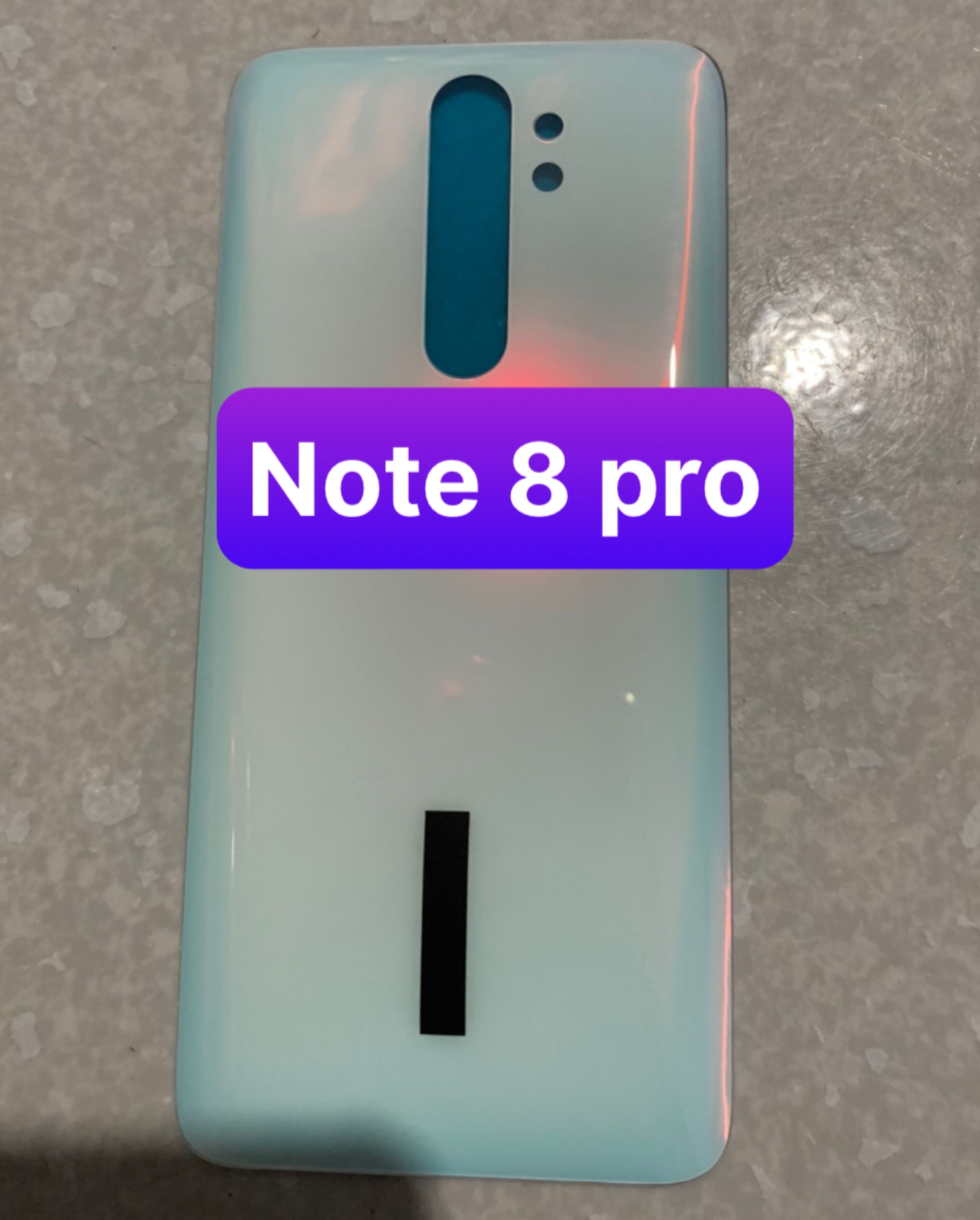 Kính lưng Redmi note 8 pro