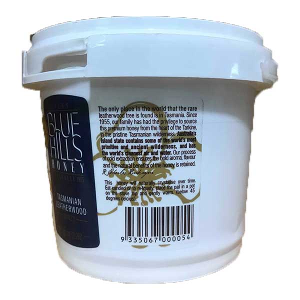 Mật Ong Leatherwood Blue Hills 1kg-[Chính Hãng]