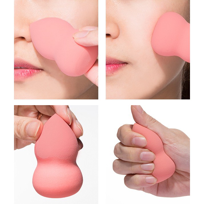 Bông Mút Giọt Nước Tán Nền, Phấn Phủ, Kem Nền (giao màu ngẫu nhiên)