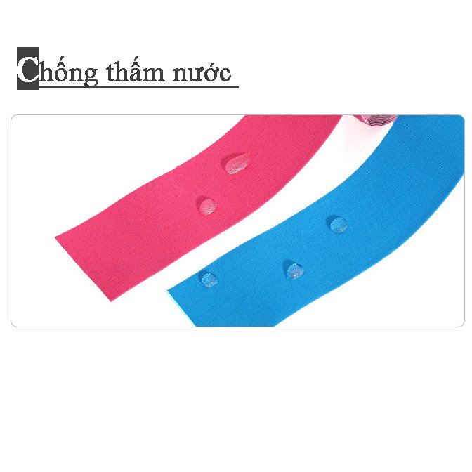 Băng Dán Cơ Thể Thao - Chống Dãn Cơ - Không Thấm Nước