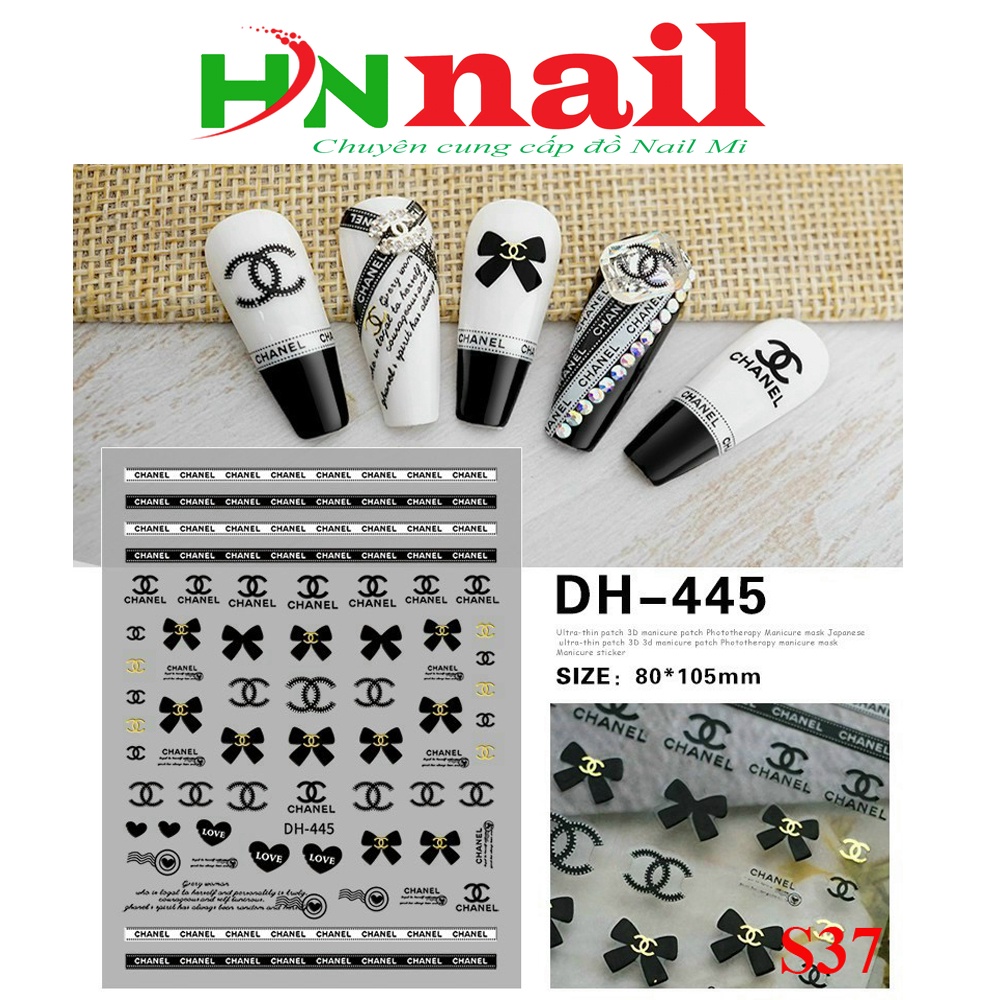 Sticker Tết Và Bướm Phản Quang Trang Trí Móng Làm Nail Mi