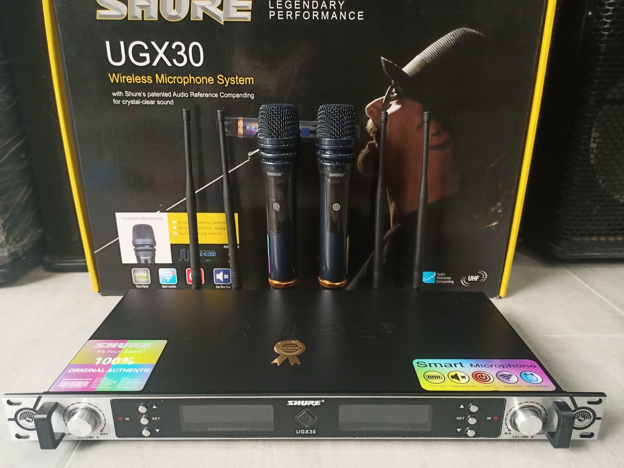 Micro Không Dây Shure UGX 30 Plus 2023