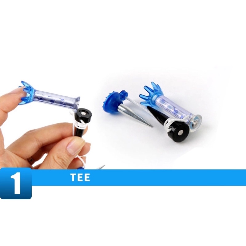 TEE golf - tee golf có chân cắm phụ QT002