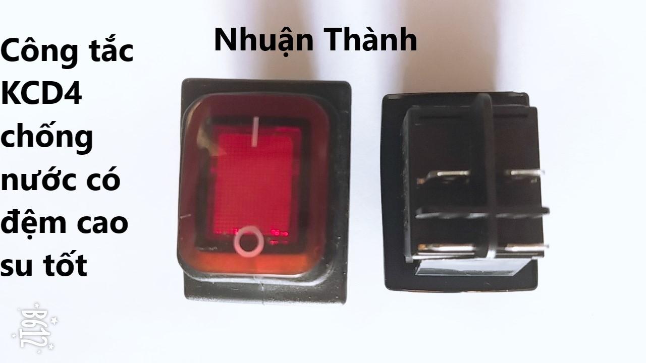 Công tắc máy hàn điện tử chống nước siêu bền KCD4