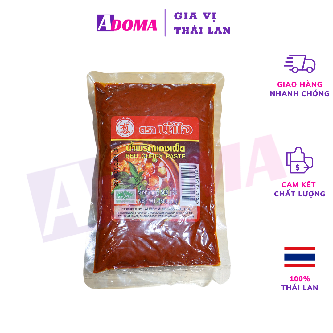 Gia vị cà ri đỏ Thái Lan Tra Namjai