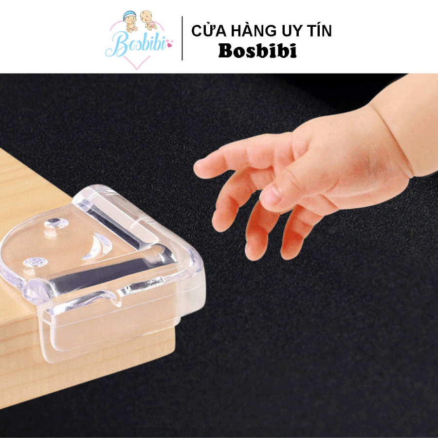 Nút Bịt Góc Bàn Silicon - An Tàn Cho Bé (10 nút)