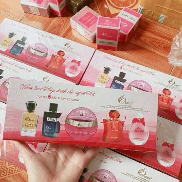 [HCM]Set mini chameeee   5 mùi