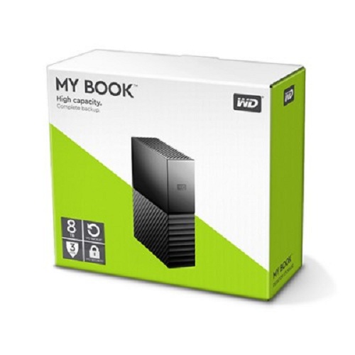 [Trả góp 0%]Ổ cứng cắm ngoài WD Mybook 8TB (Newversion)