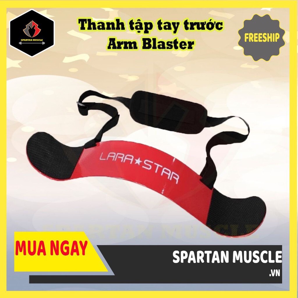 [HCM]Đai Arm Blaster | Thanh Hỗ Trợ Tập Tay Trước
