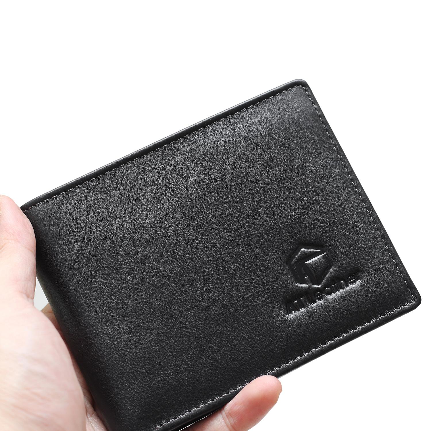 Ví da bò nam cao cấp AT Leather 049 - Da bò 100%