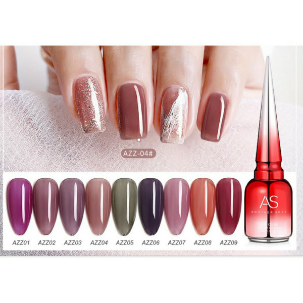 [HCM]Sơn gel As mã AZZ 15ML - chai đỏ siêu sang