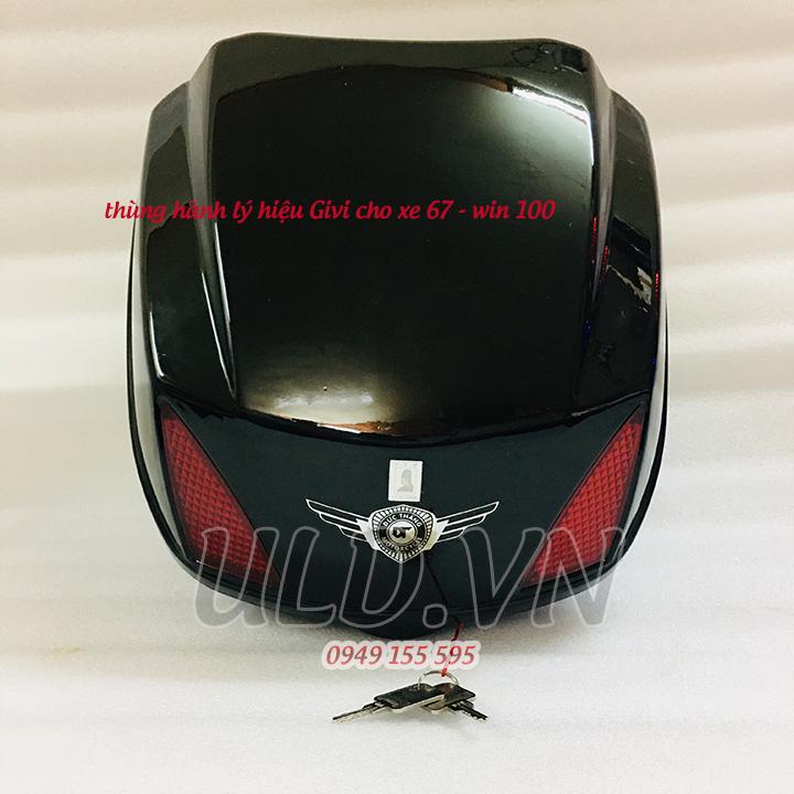[HCM]thùng hành lý xe 67 - win 100 hiệu Givi