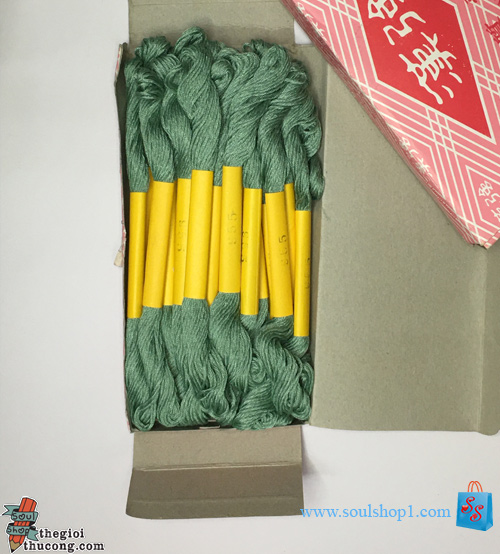 Only hand-embroidered, made in Hongkong