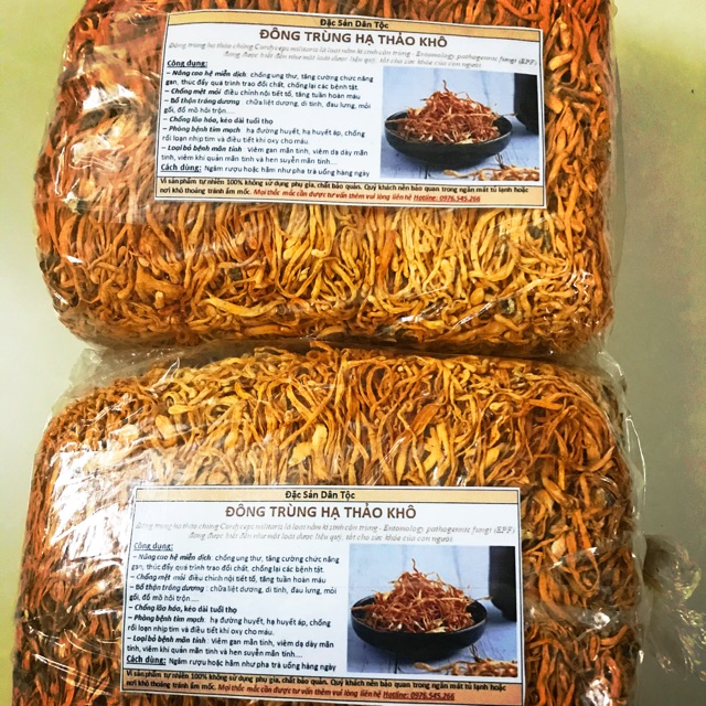 Đông trùng hạ thảo khô 0-1kg