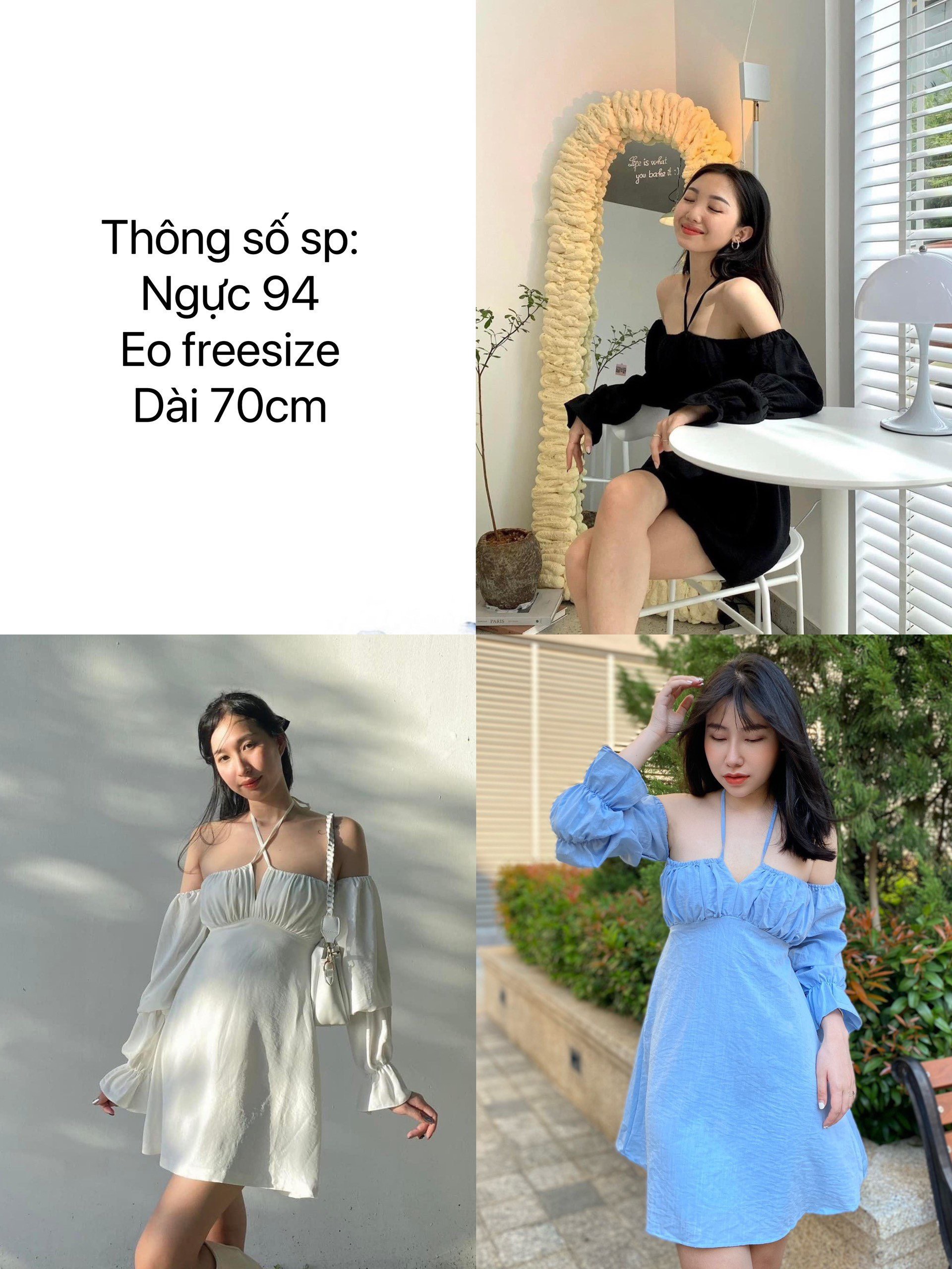 ĐẦM DÂY YẾM MAXI BO THUN