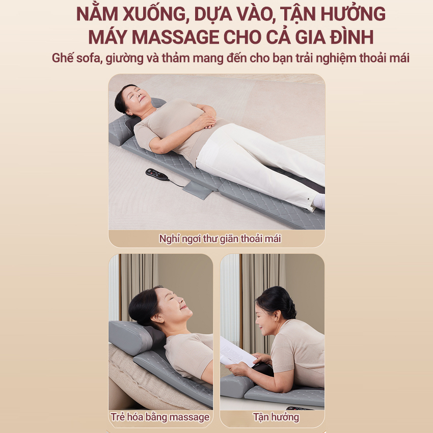 Đệm massage toàn thân