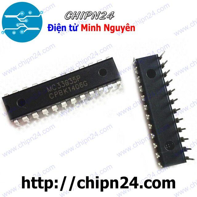 [1 con] (DIP) IC MC33035 DIP-24 (MC33035P 33035)