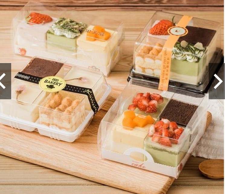 SET 10-50 CỐC MOUSSE VUÔNG 4245