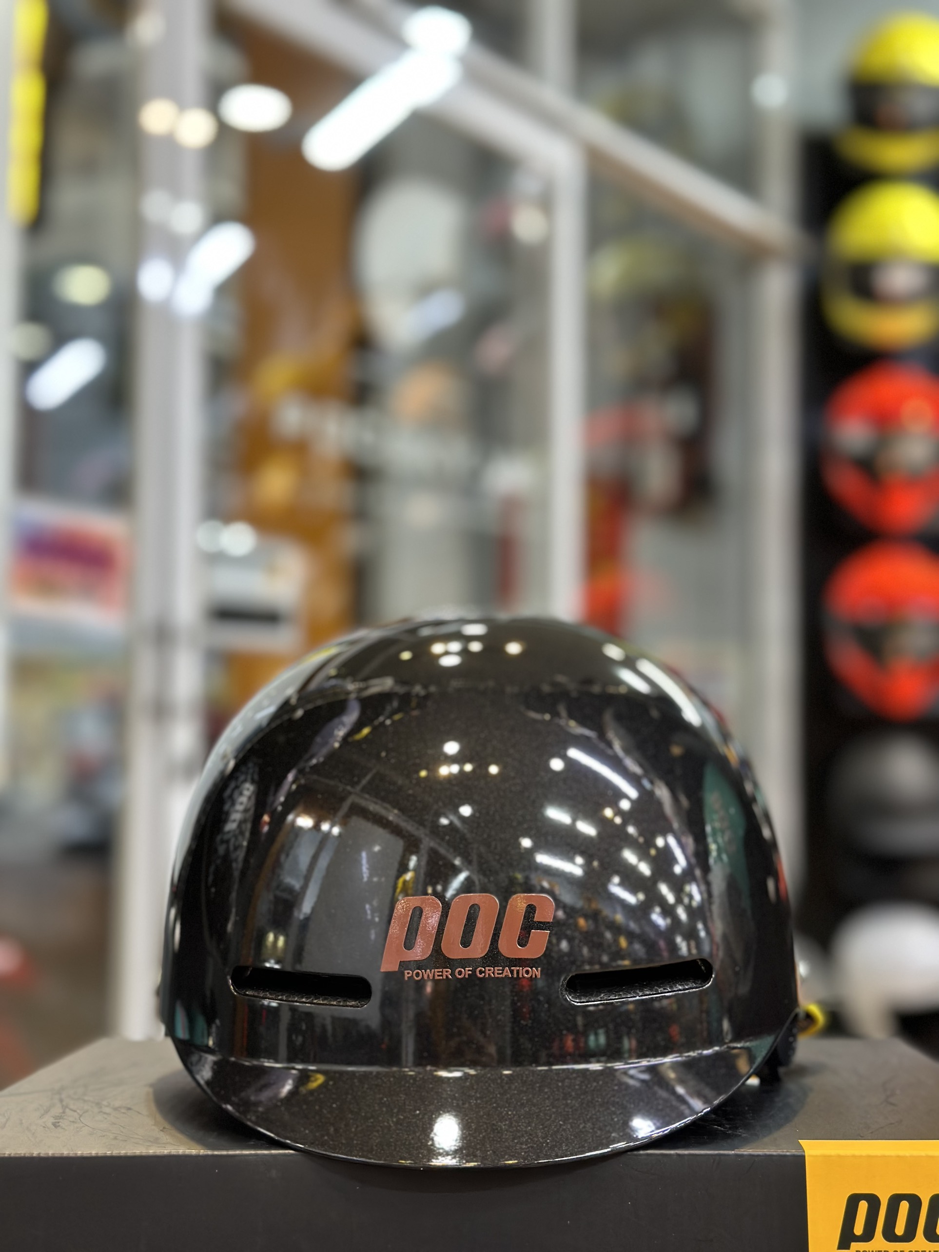 Nón POC P20 ĐEN BÓNG (POC CREATION 1) 2024