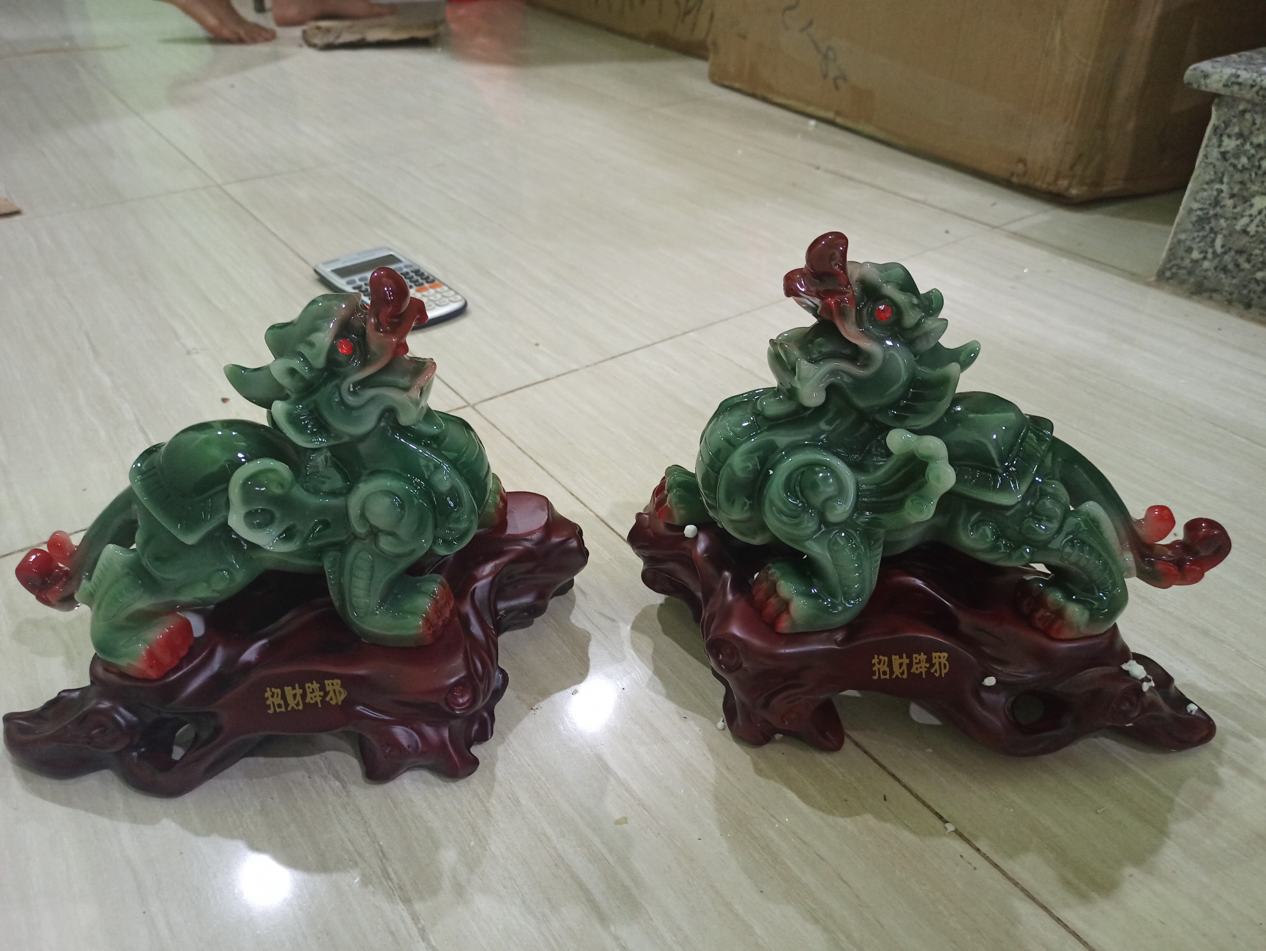Cặp tỳ hưu tài lộc song hành