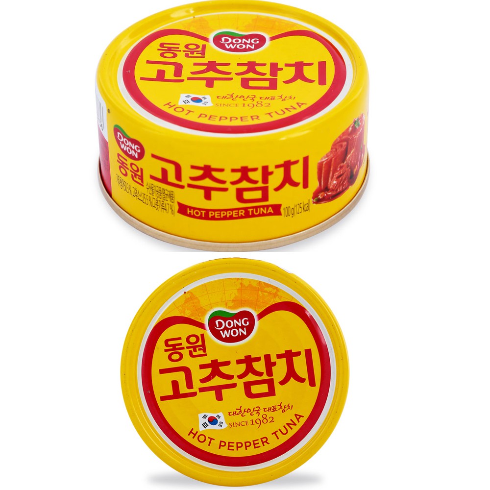 Cá ngừ đóng hộp cay Dongwon Hàn Quốc 100g