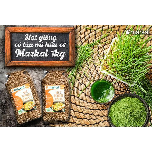 Hạt Lúa Mỳ Hữu Cơ Markal [1Kg]