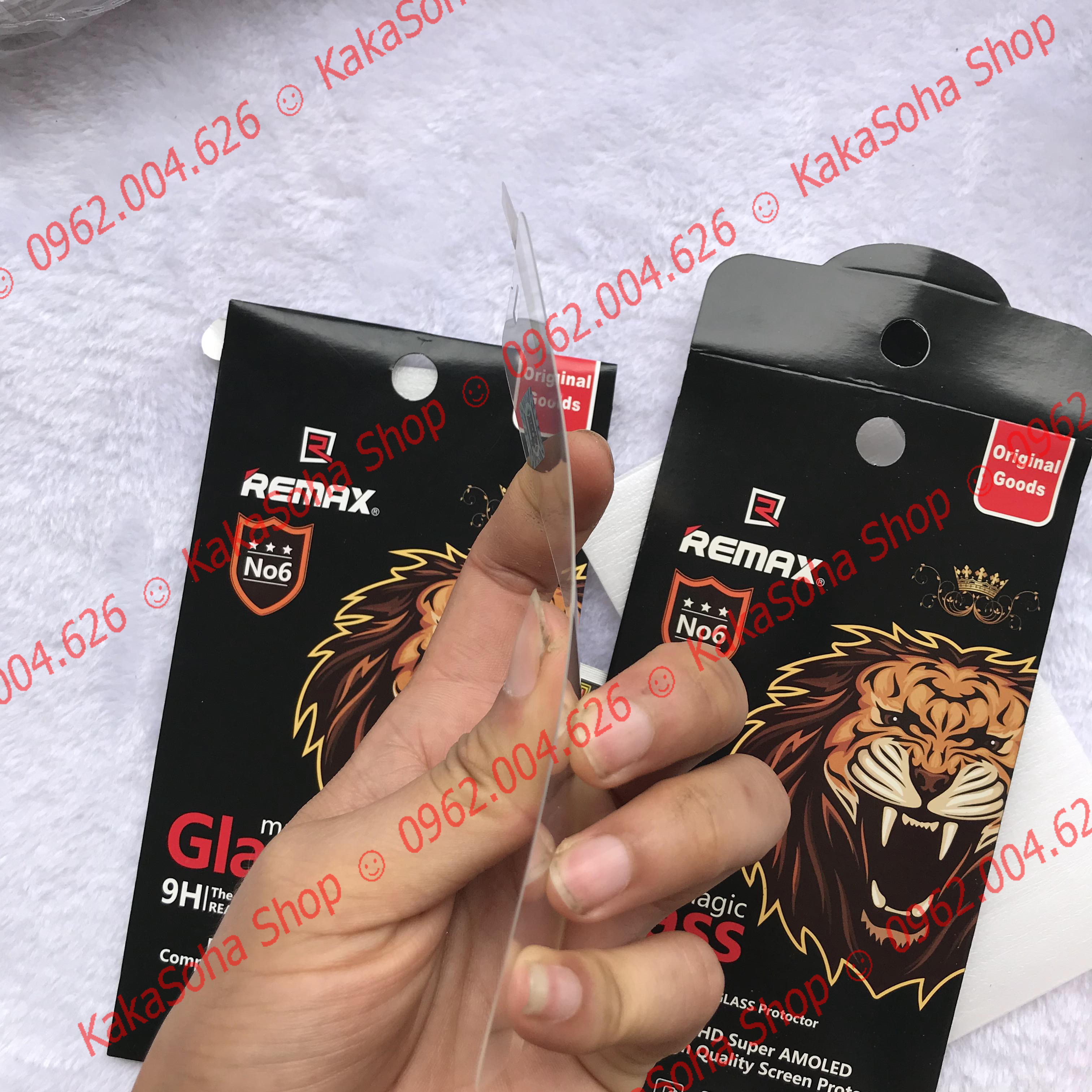 Kính cường lực Remax Iphone 6/7/8/X/Xs/XsMax