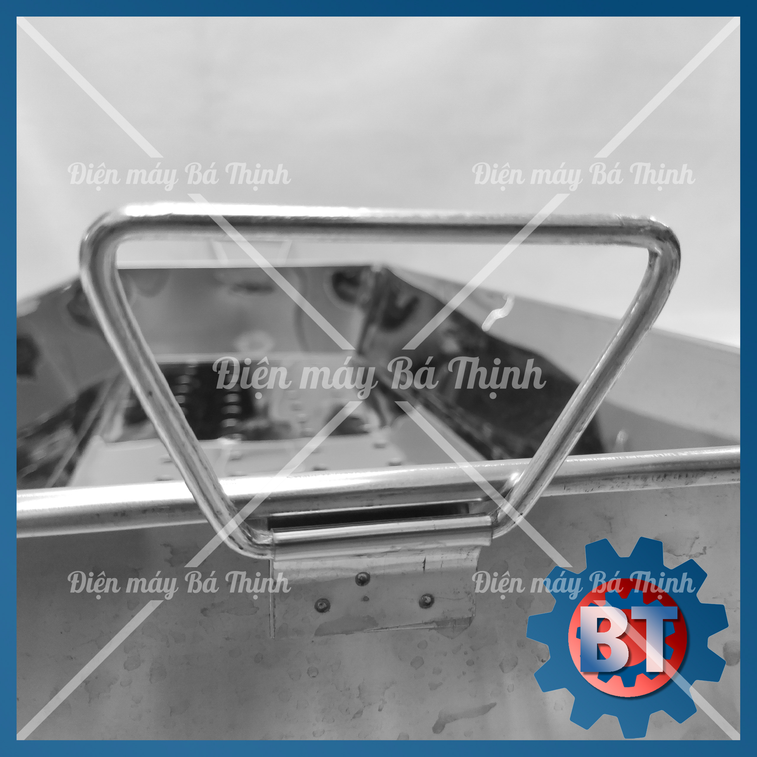 Khay nướng / bếp nướng than hoa Inox (70x30x15cm)