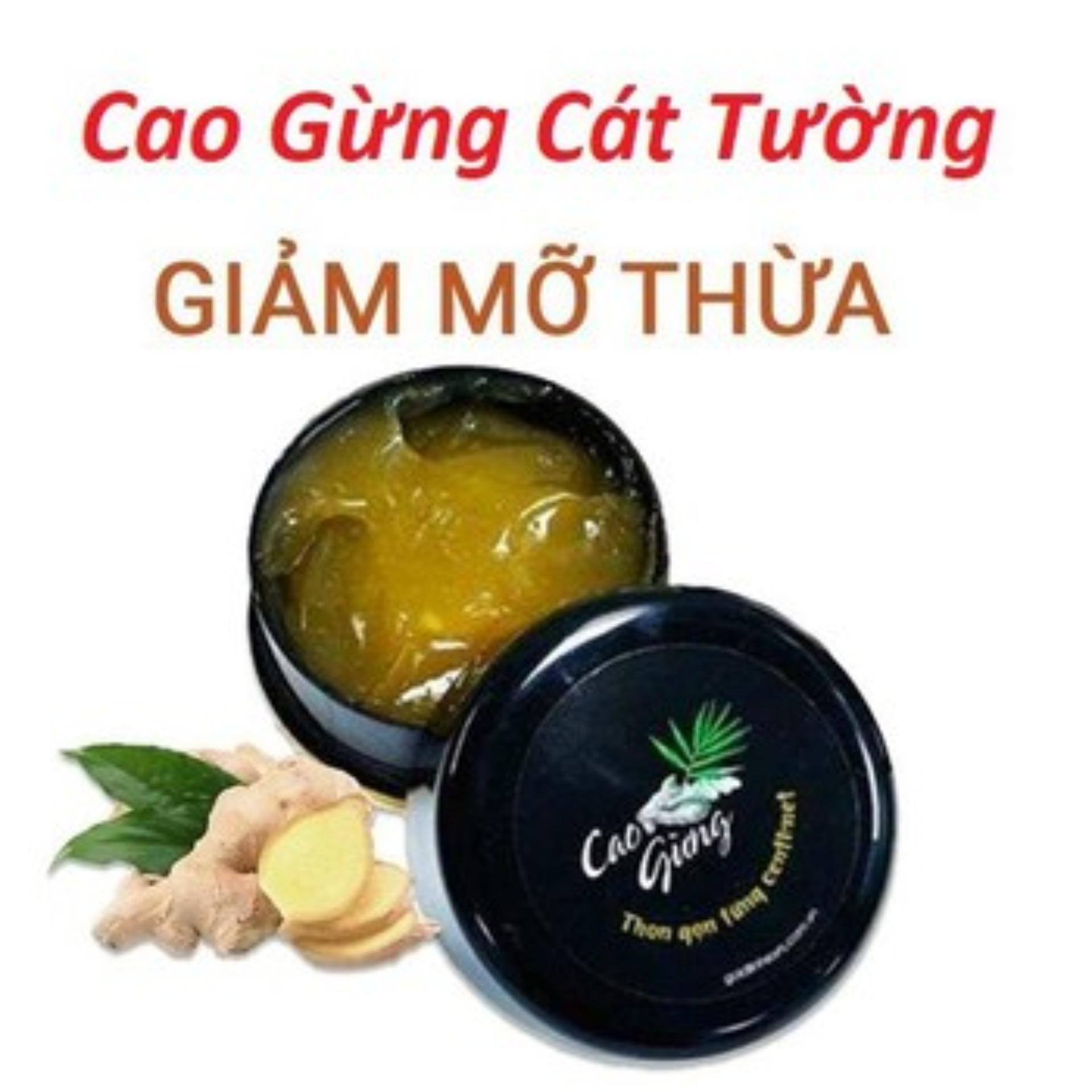 Combo 2 hộp cao gừng – đánh tan mỡ thừa trên cở thể hộp 200g