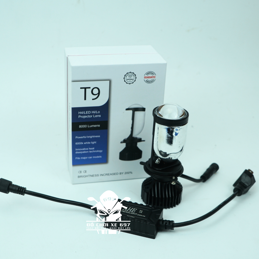 Đèn pha led gương cầu T9 AHE
