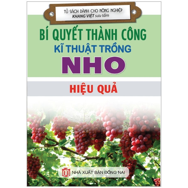 Fahasa - bí quyết thành công kĩ thuật trồng nho hiệu quả