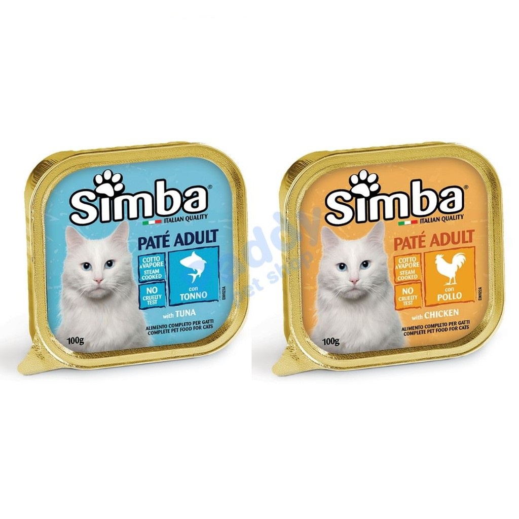 [Date mới nhất] Pate Simba Cho Mèo Trưởng Thành 100g (Nhập khẩu Ý)