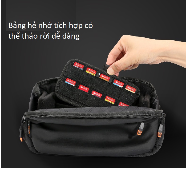 Túi đeo chéo travel bag đựng Nintendo Switch