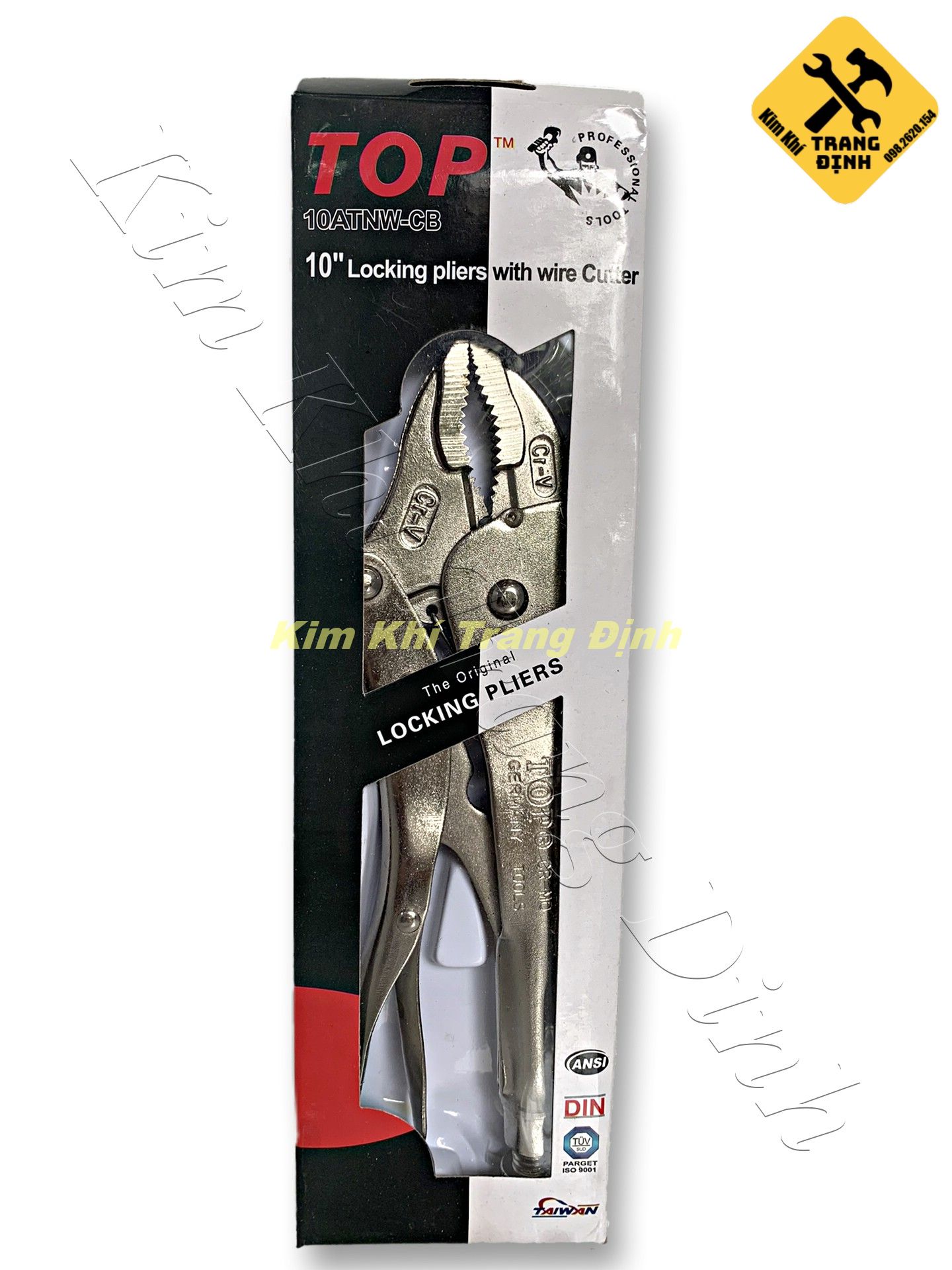 Kìm Bấm Chết TOP 250mm (10inch) Loại Tốt