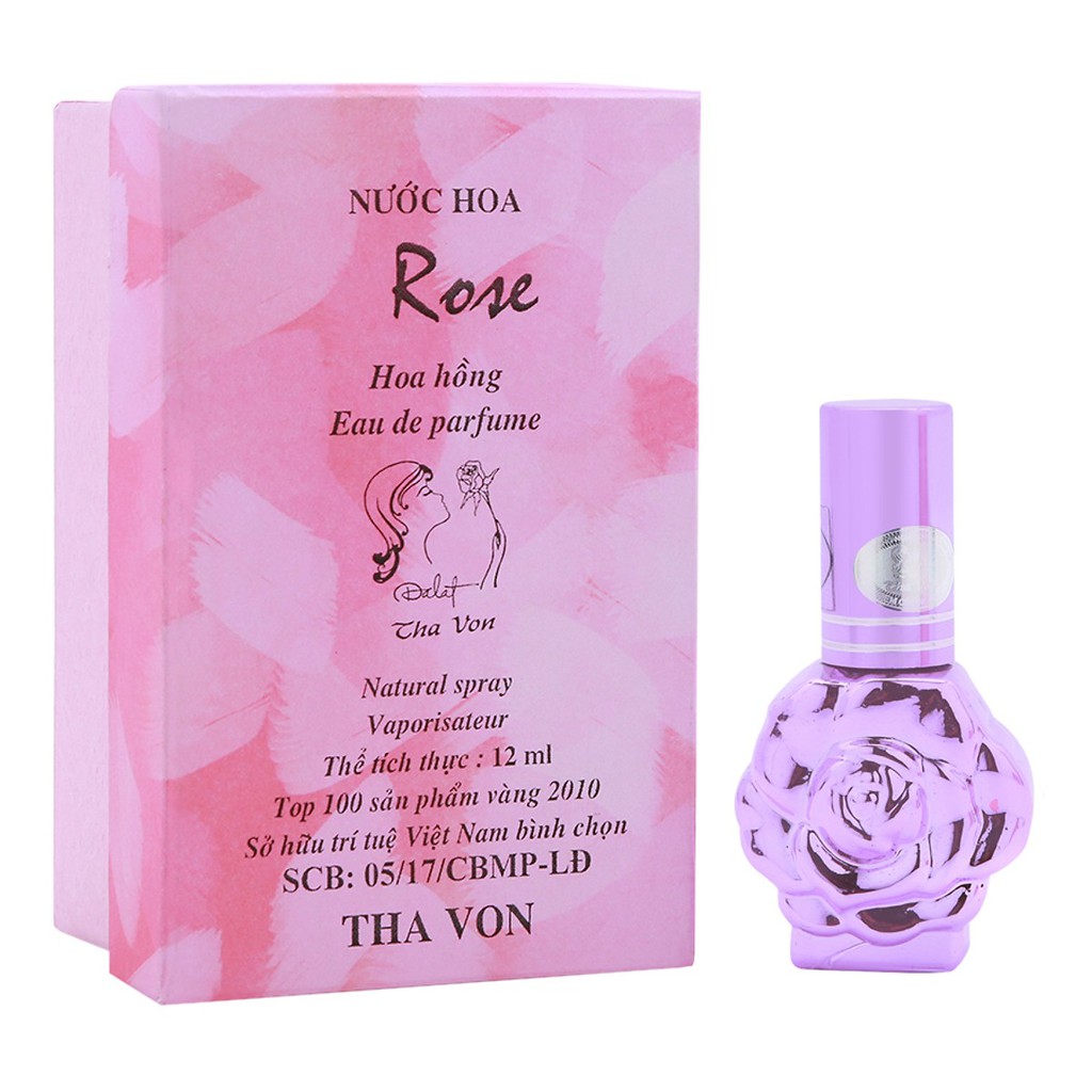 Nước hoa Rose tupe 2 ml