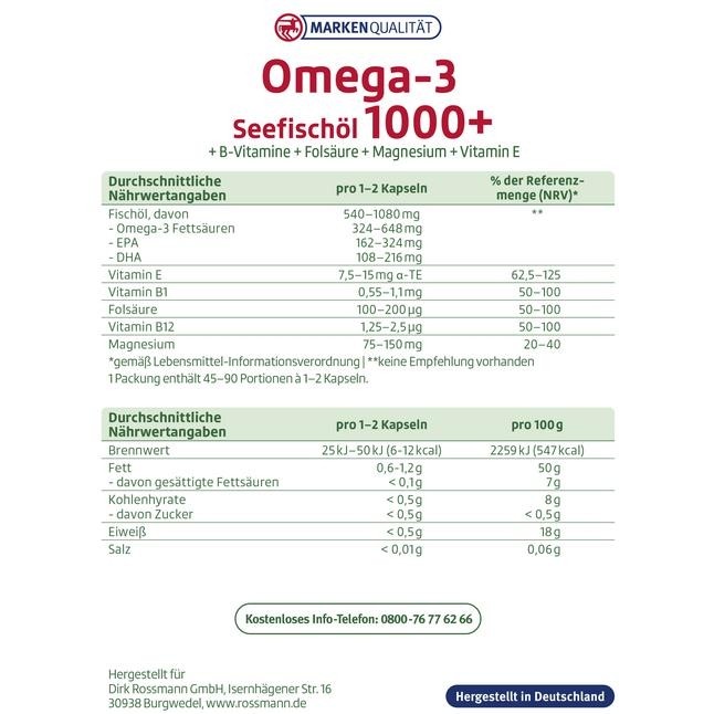 Altapharma Omega 3 1000+ hộp 90 viên