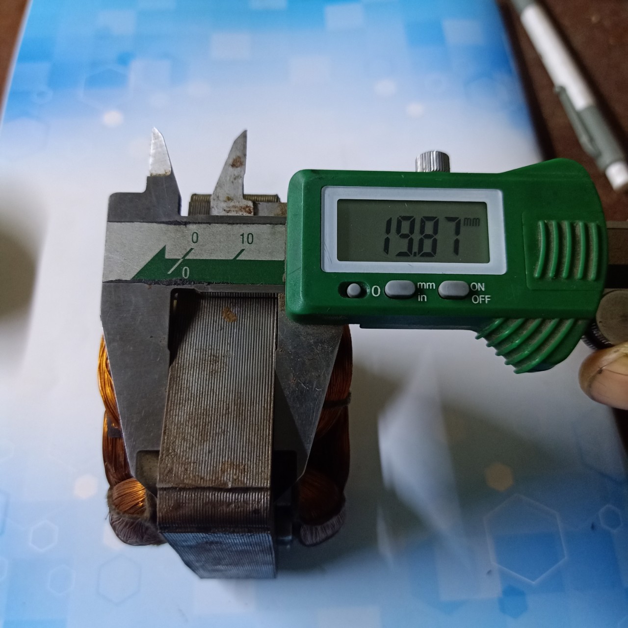 Cuộn dây stato quạt điện B5-46 Điện cơ 5 sao, dây đồng
