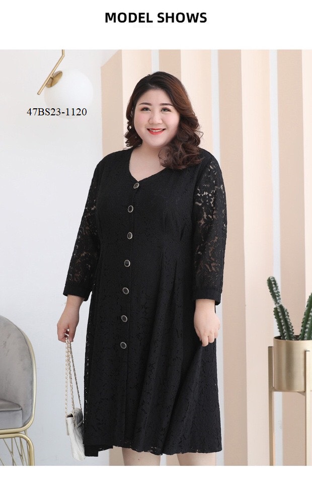 ĐẦM REN TRUNG NIÊN BIG SIZE CAO CẤP