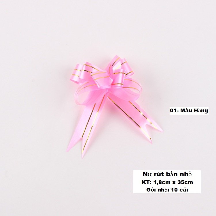 Bow draw decoration high-grade small size 1,8cm x 35cm: flower package/gift/party/wedding car flower -PK0049