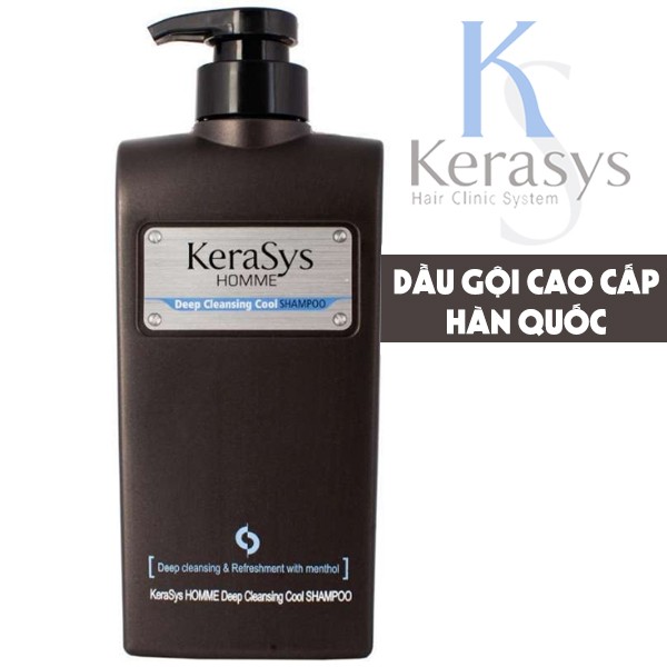 Dầu gội nam loại bỏ ngay những bụi bẩn và các chất nhờn Kerasys Homme Scalp care 550ml