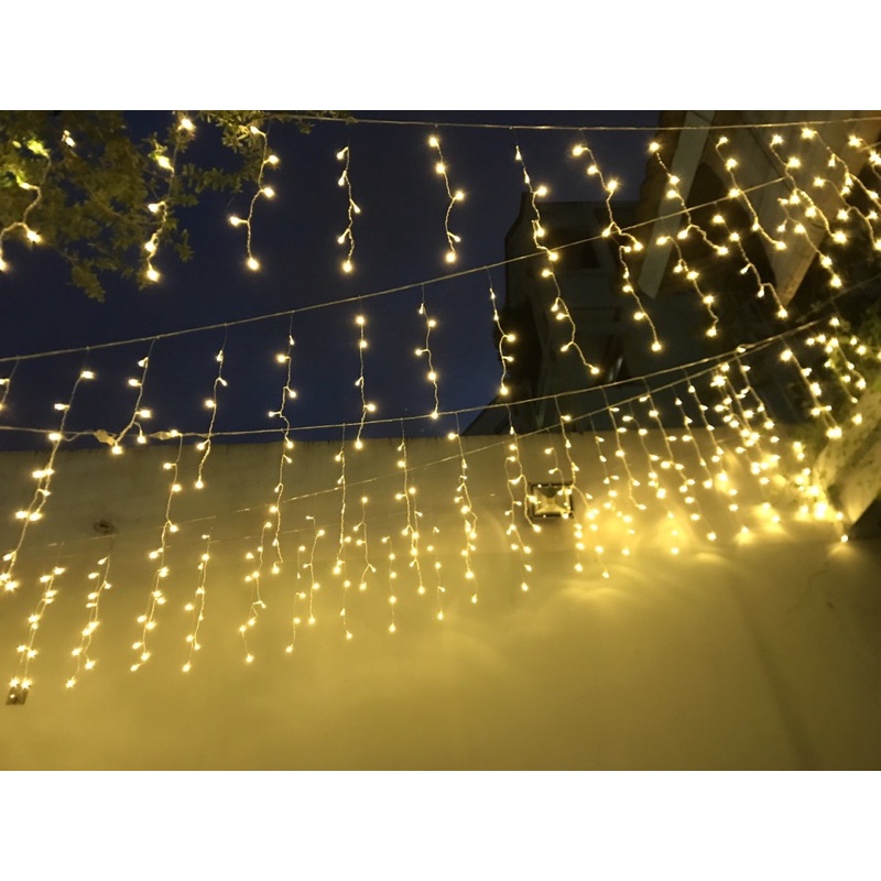 ĐÈN LED MÀNH THẢ TRANG TRÍ 6M ÁNH SÁNG VÀNG